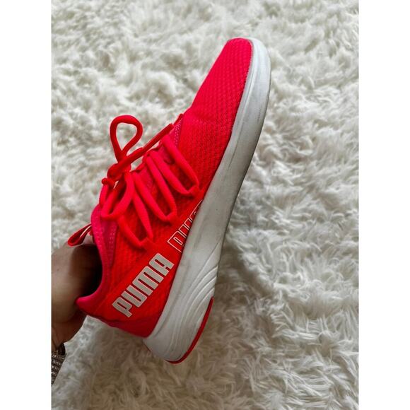 Womens Puma Bright pink/peach running shoes size 6.5 - Picture 6 of 8